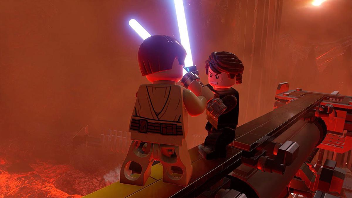 LEGO Star Wars: La Saga Skywalker anuncia planes de lanzamiento entre cómicos guiños.