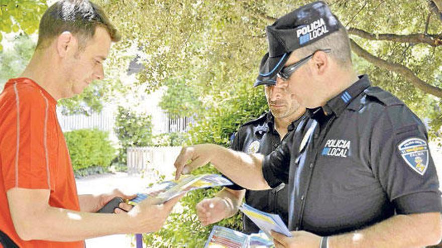 Informationskampagne für neue Benimmregeln in Palma de Mallorca