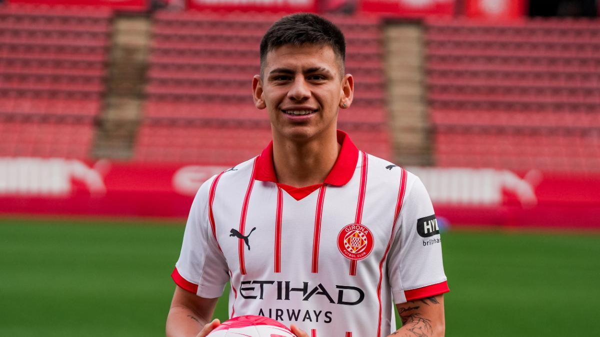 Claudio Echeverri, el último crack en llegar a Montilivi