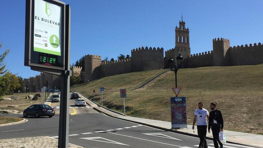 Altas temperaturas en Ávila durante el mes de octubre