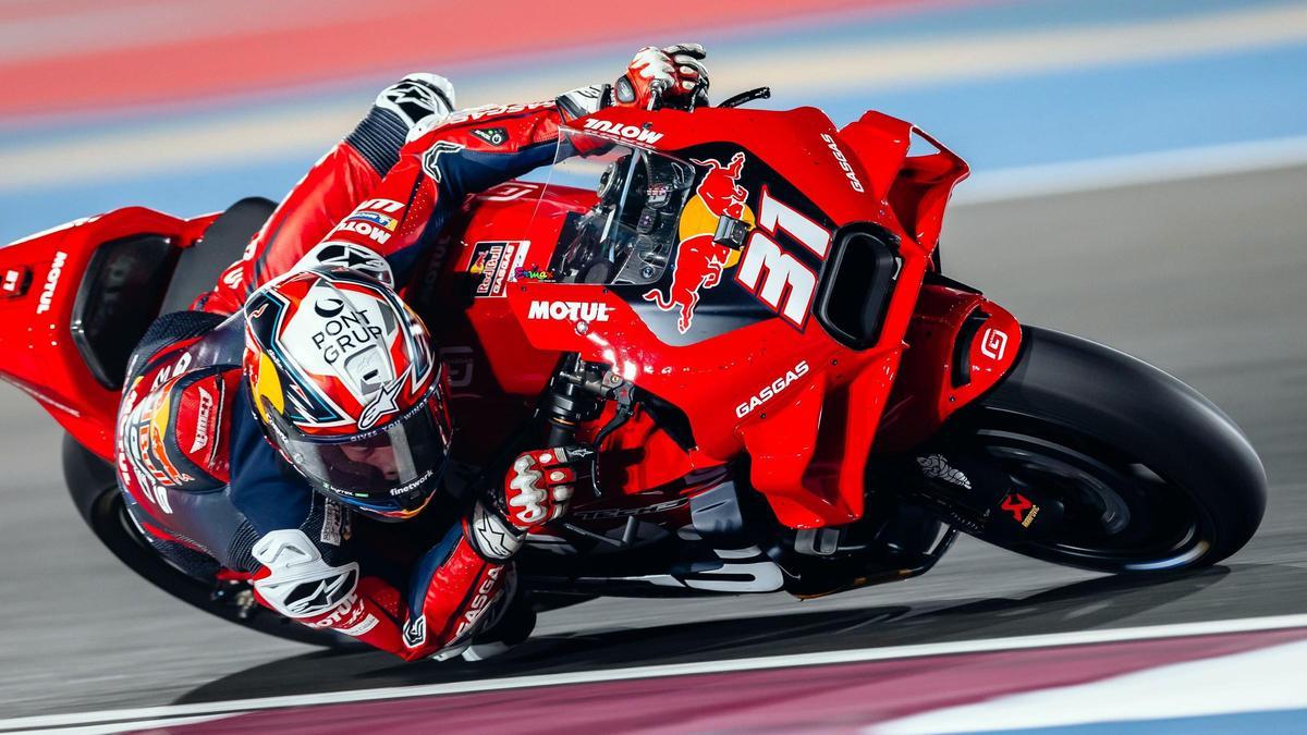 Pedro Acosta (GasGas), protagonista, hoy, del GP de Portugal