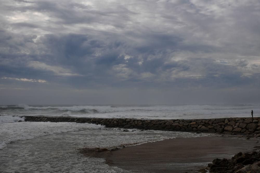 Paso del ciclón Leslie por Portugal