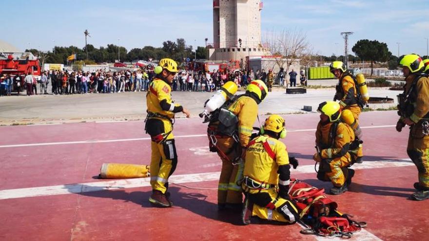 San Vicente del Raspeig celebra el patrón de los bomberos