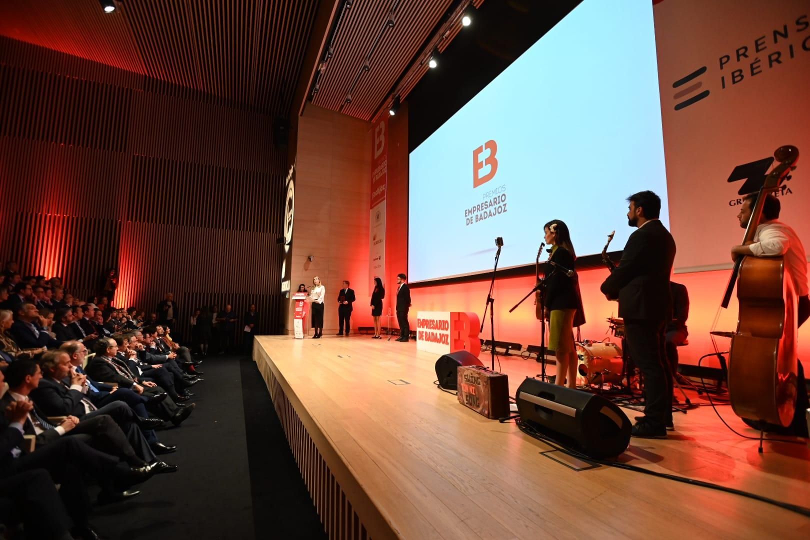 Las imágenes de la gala XII Premios Empresario de Badajoz