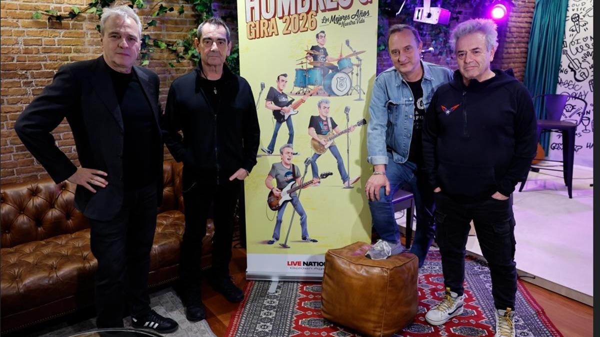 Hombres G han presentado este martes la gira