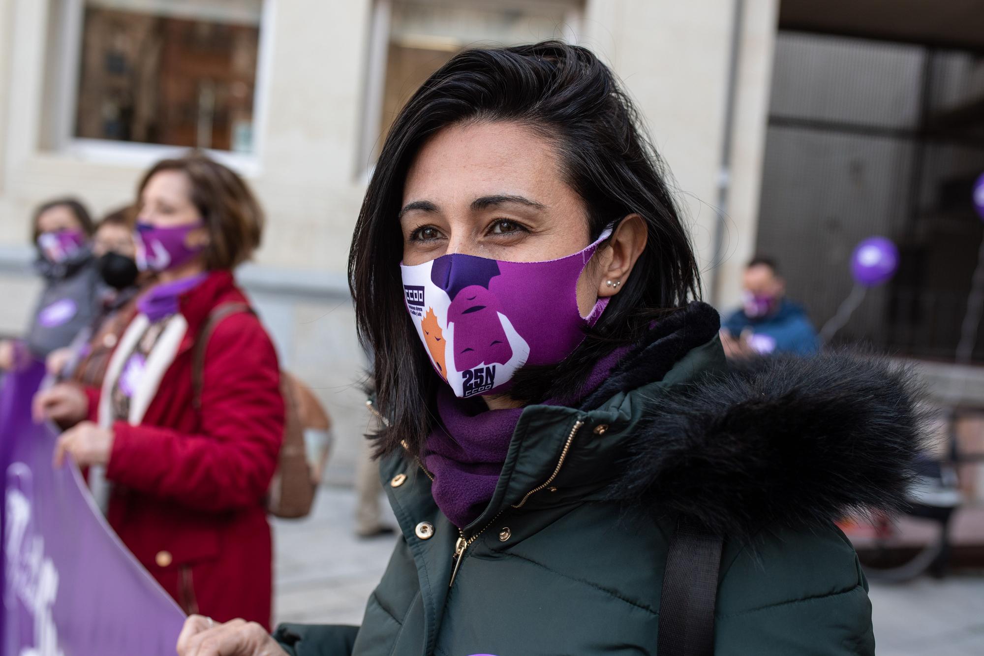 GALERÍA | Concentración de los sindicatos por el 8M en Zamora