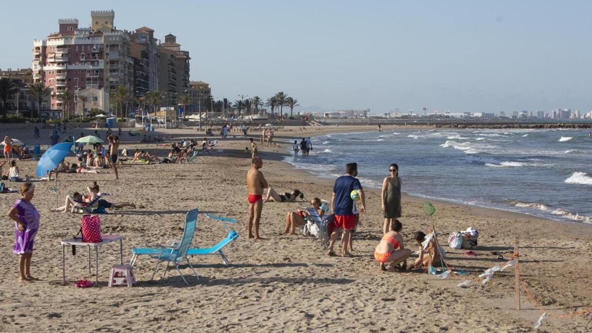 Playa de Port Saplaya, ya reabierta