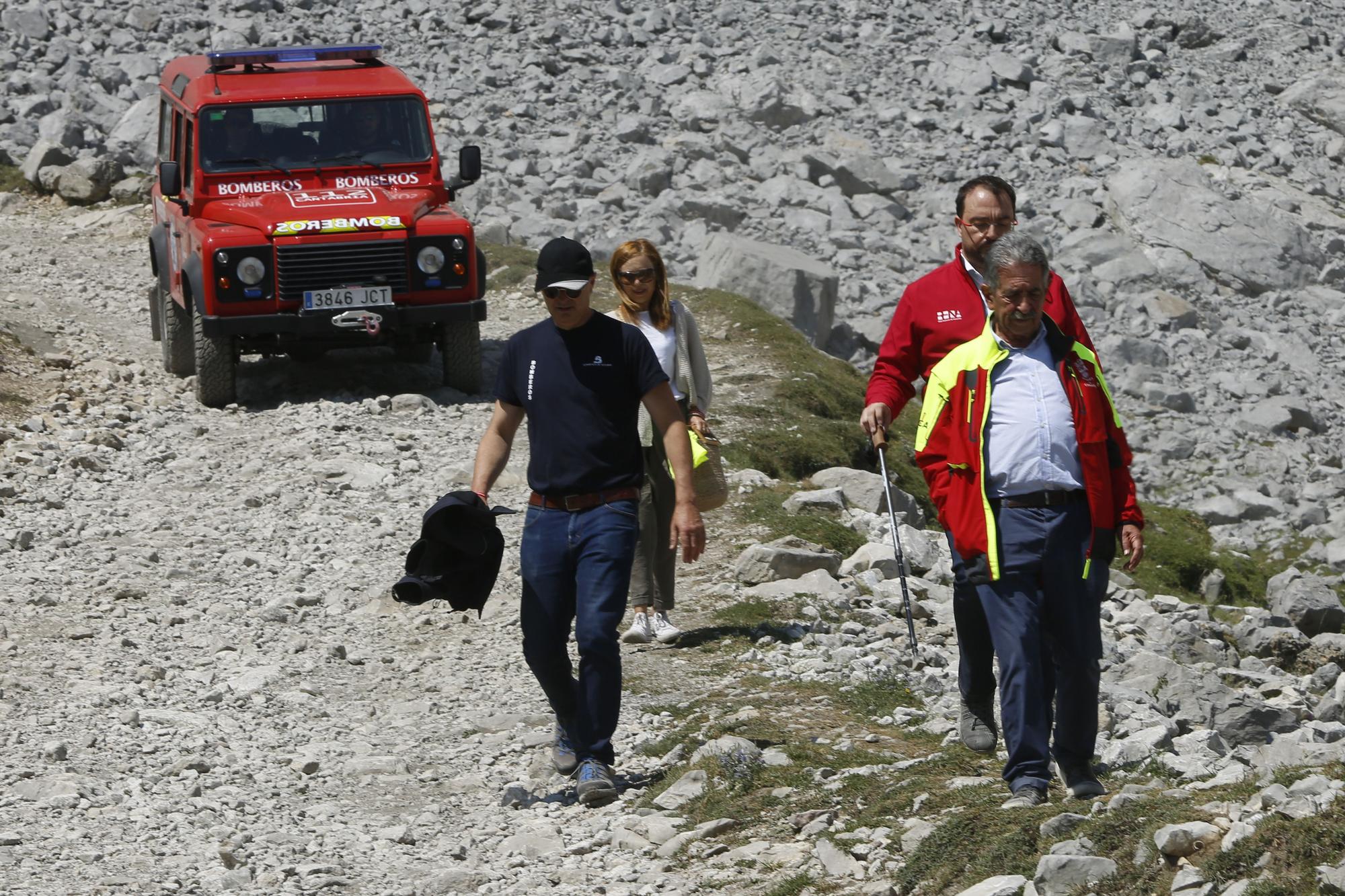 EN IMÁGENES: Así ha sido el simulacro de rescate en los Picos de Europa