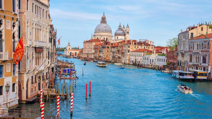 El Gran Canal de Venecia.