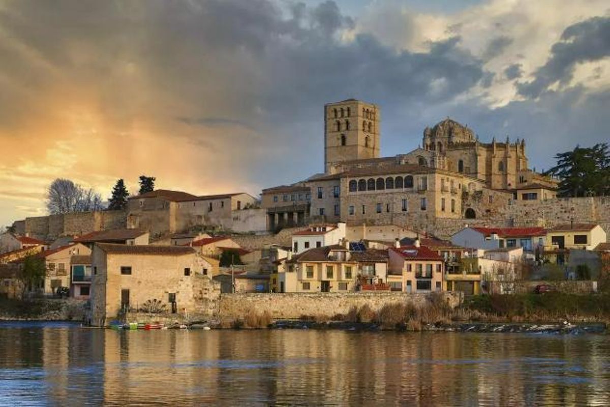 Vista de la ciudad de Zamora.