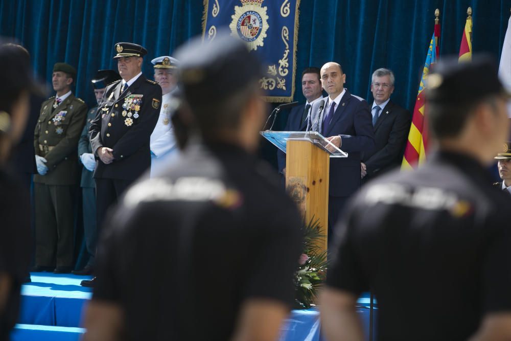 Celebración del Día de la Policía en el Castillo de Santa Bárbara