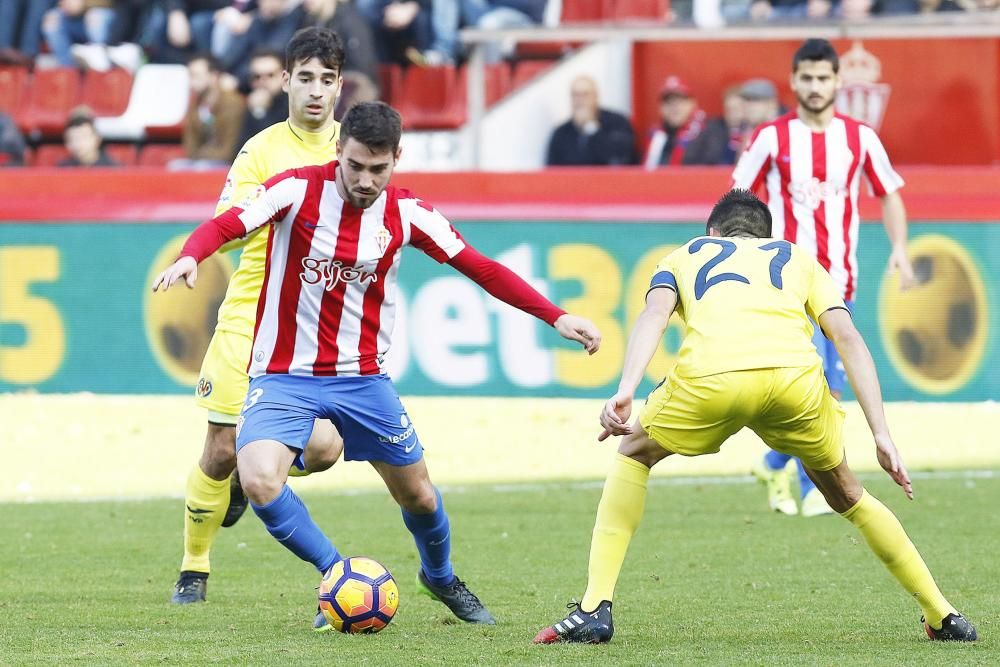 Sporting - Villarreal, en imágenes