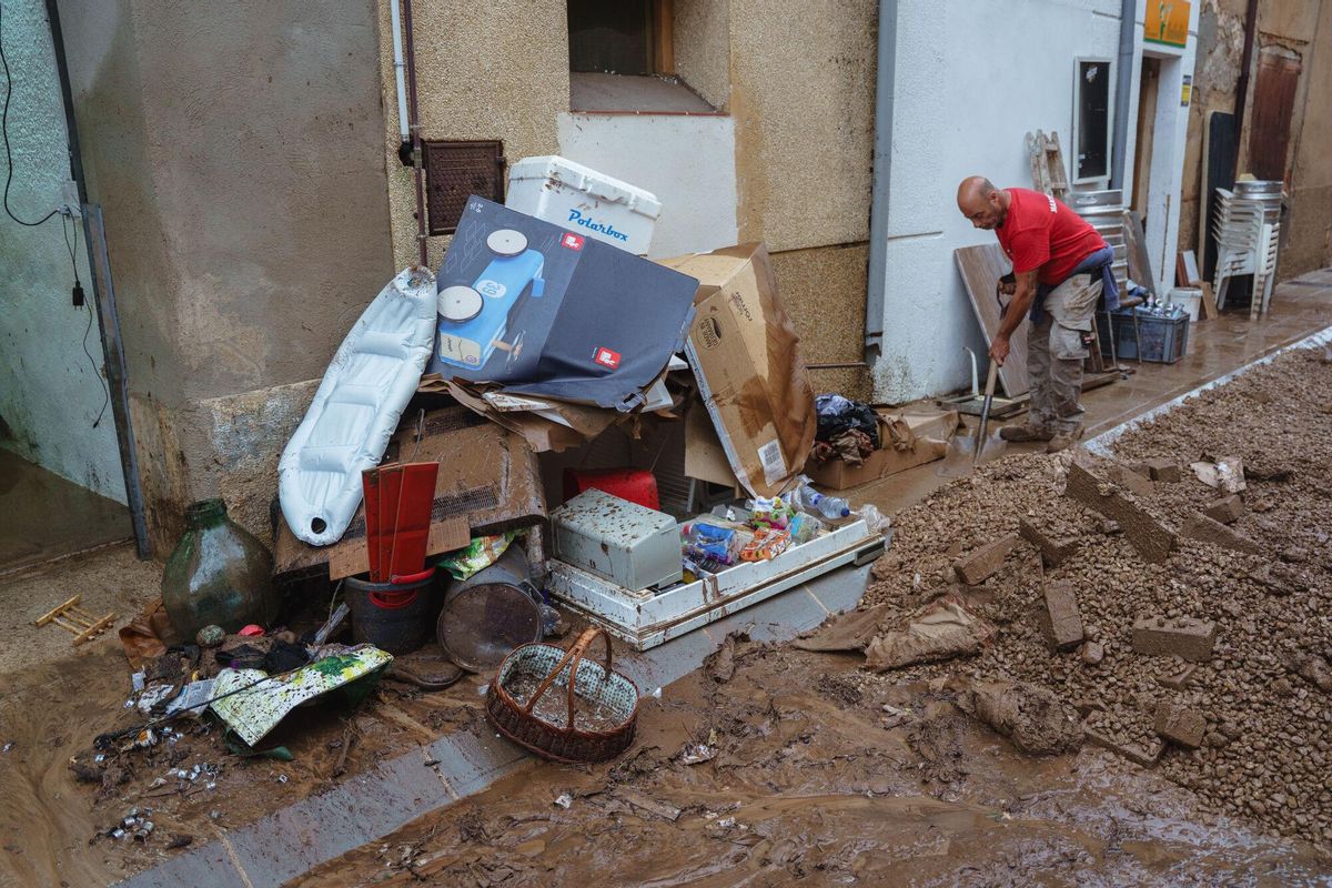 Destrosses provocades per la dana al Montsià
