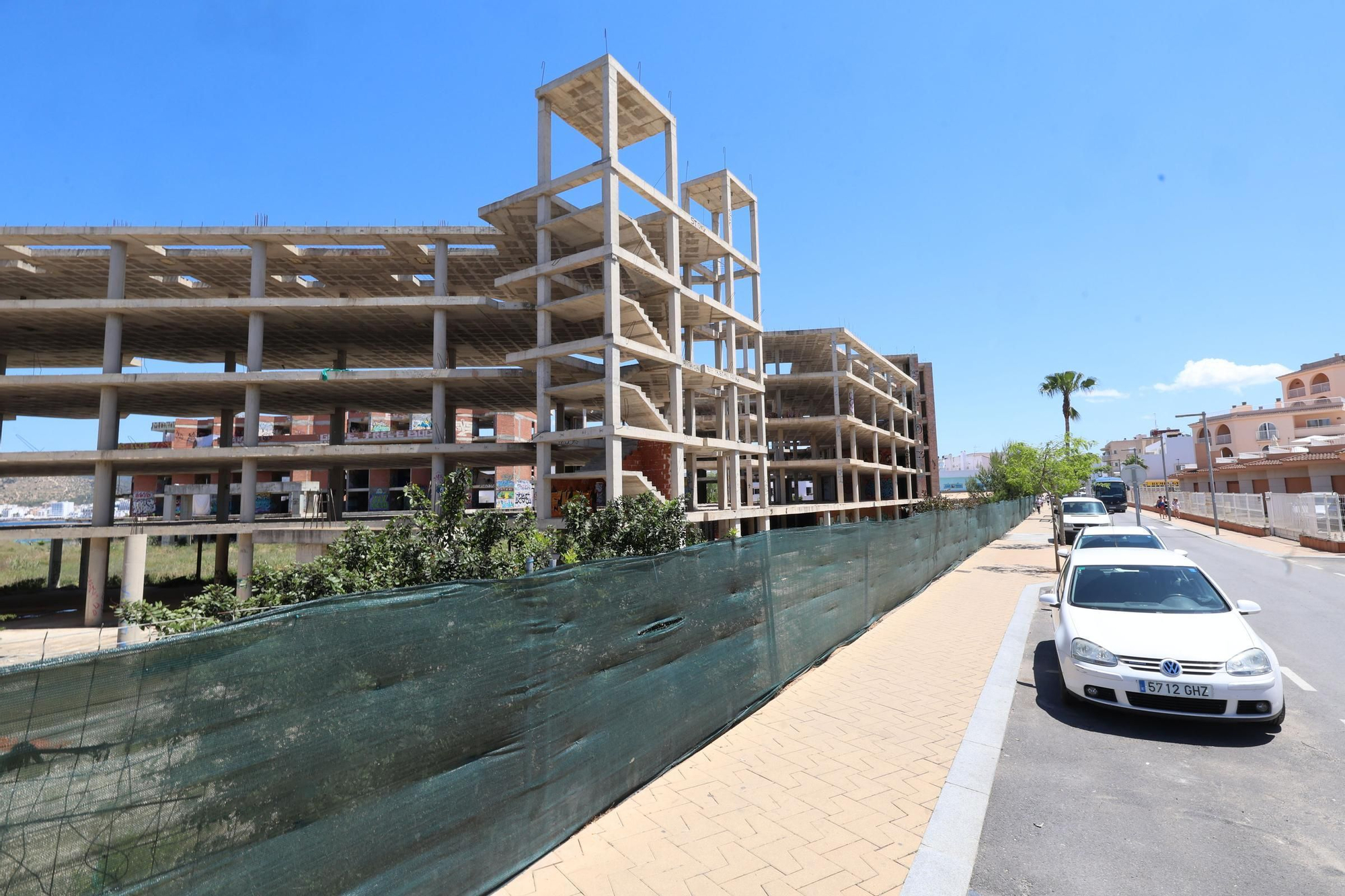 Sant Josep inicia el proceso para derribar la estructura de Punta Xinxó donde viven 87 personas