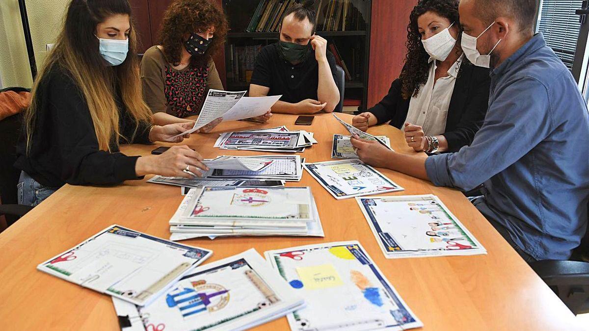 Reunión del jurado de &#039;Escolas Branquiazuis&#039;