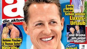 Portada de la falsa entrevista a Michael Schumacher