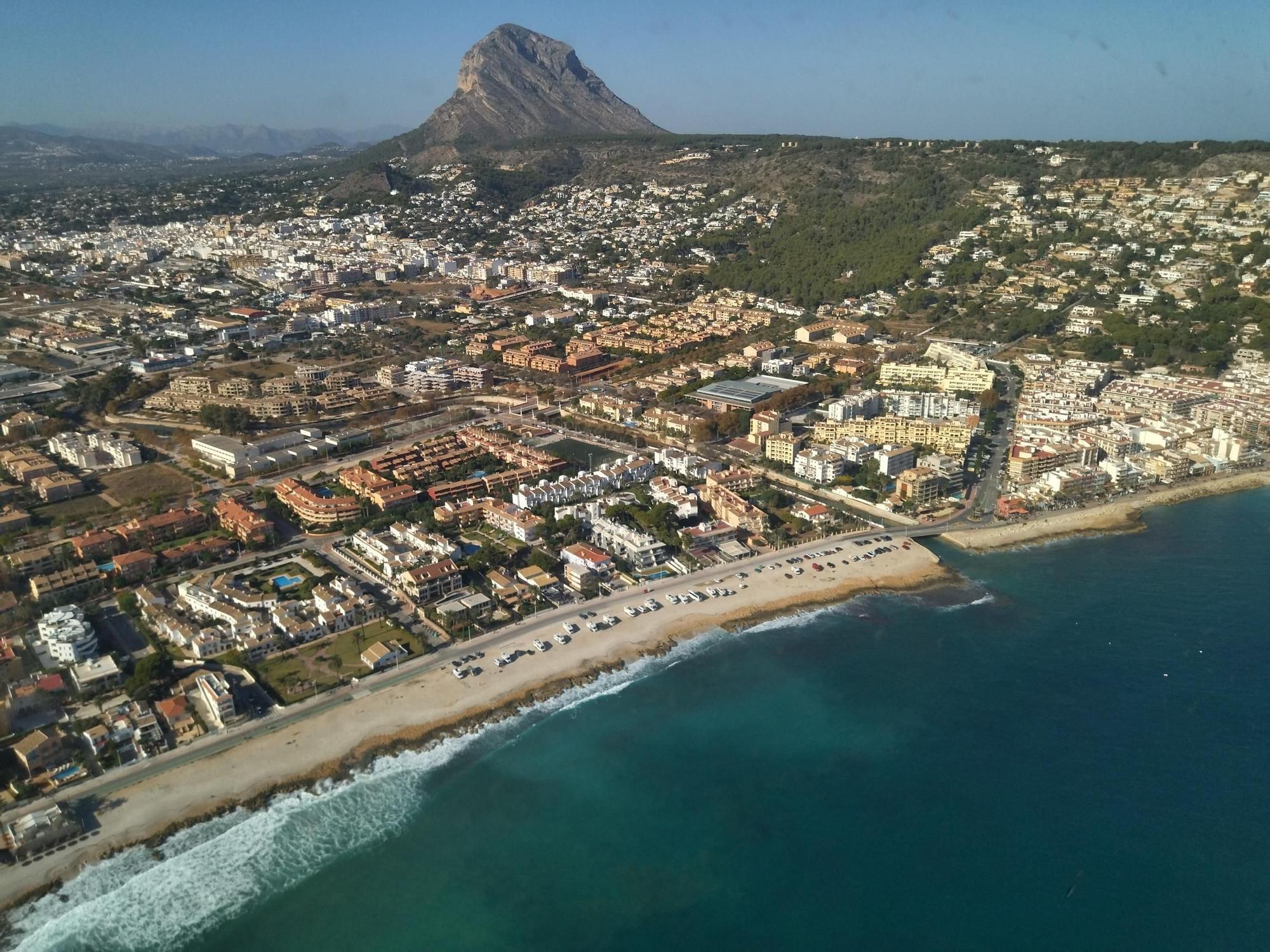 Xàbia, al vuelo