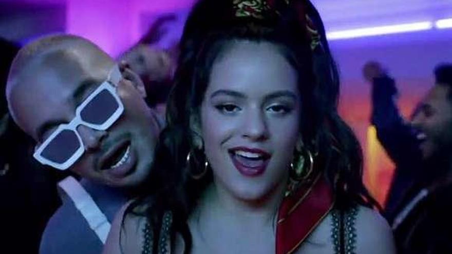 Rosalía y J. Balvin. // FdV