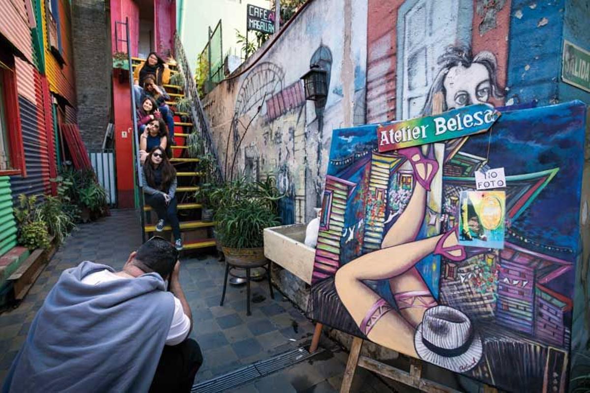 caminito, callejón, museo