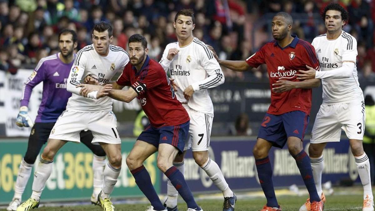 El Real Madrid empató en su última visita a El Sadar