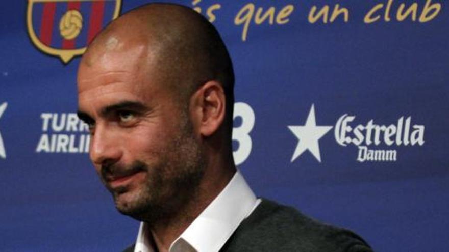 Pep Guardiola, el mejor jefe para los niños.