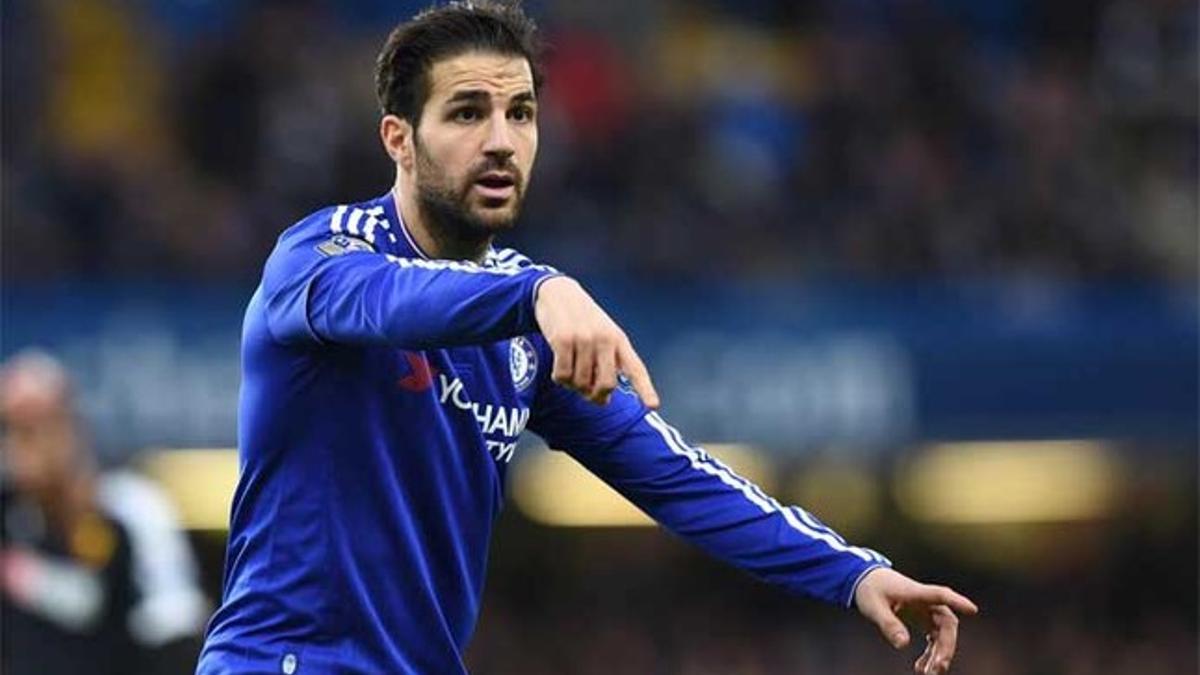 Cesc no acepta de buen grado su pérdida de protagonismo en el Chelsea