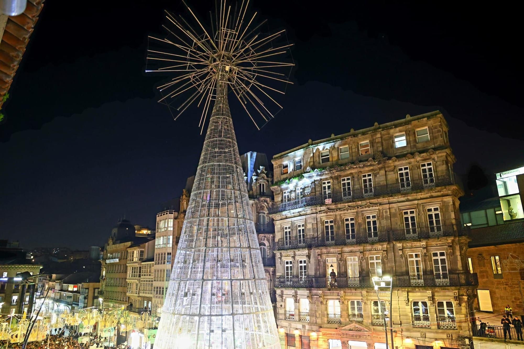 El encendido de las luces de Navidad, en imágenes