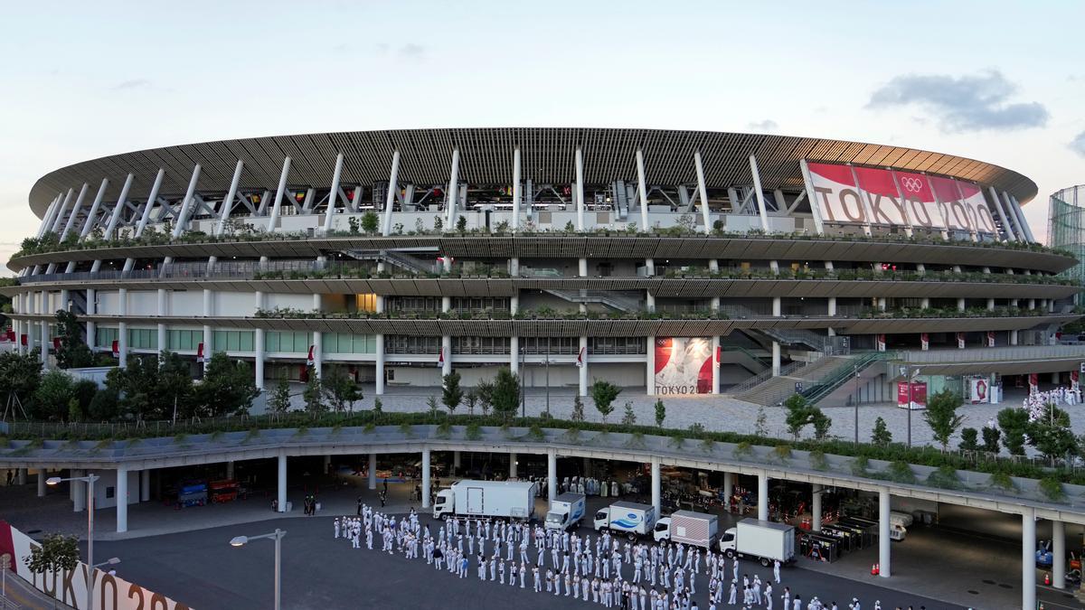 El Estadio Olímpico de Tokio.