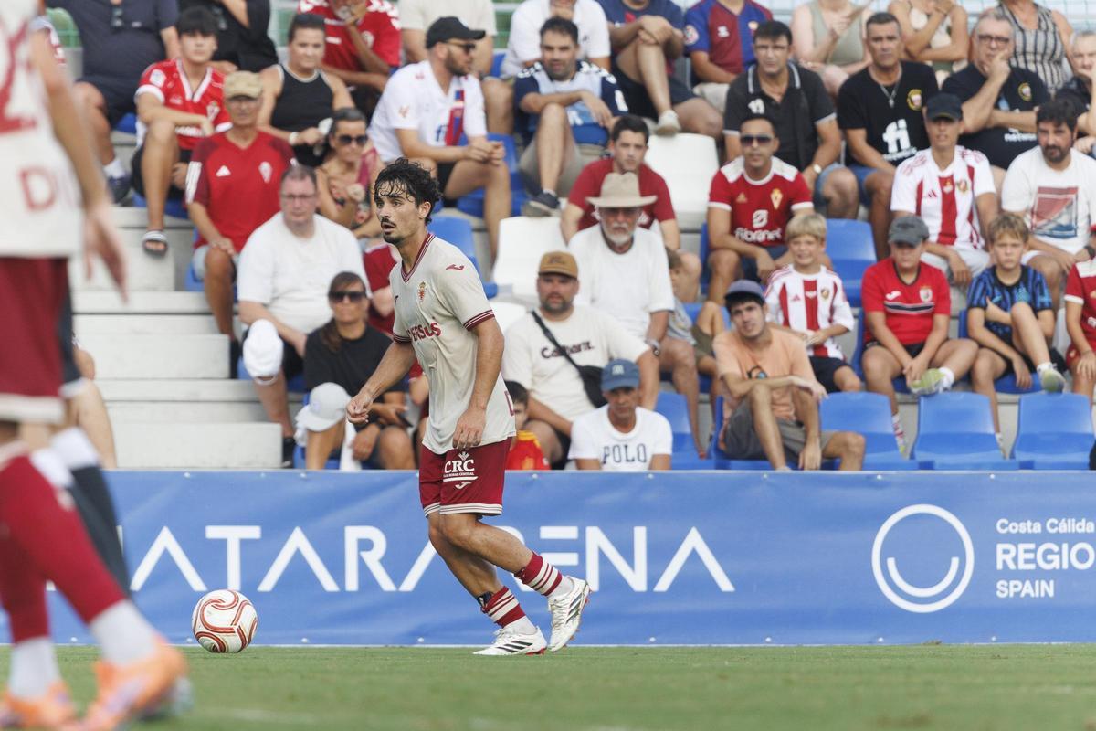 Las mejores imágenes de la primera victoria de pretemporada del Real Murcia frente al Eldense