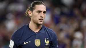 El centrocampista francés Adrien Rabiot, en el Mundial de Catar.