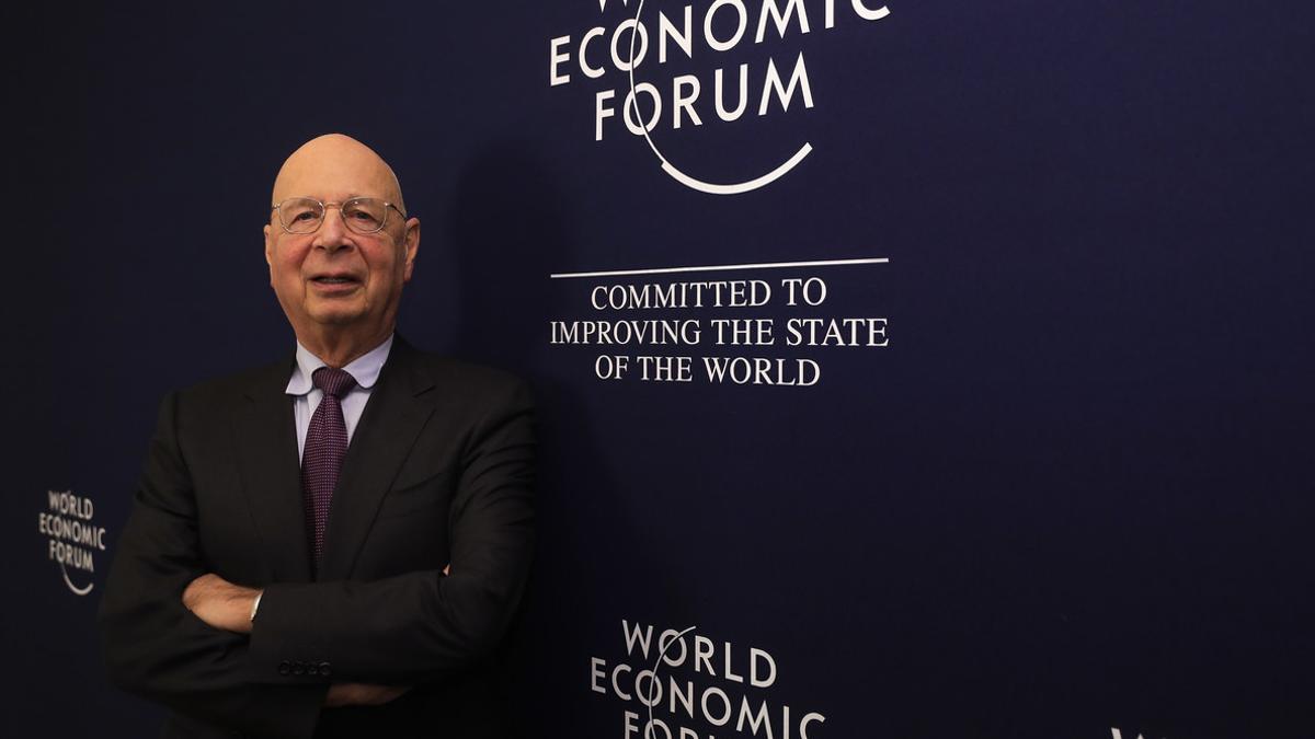 El presidente del Foro Económico Munial y del Foro de Davos, Klaus Schwab.