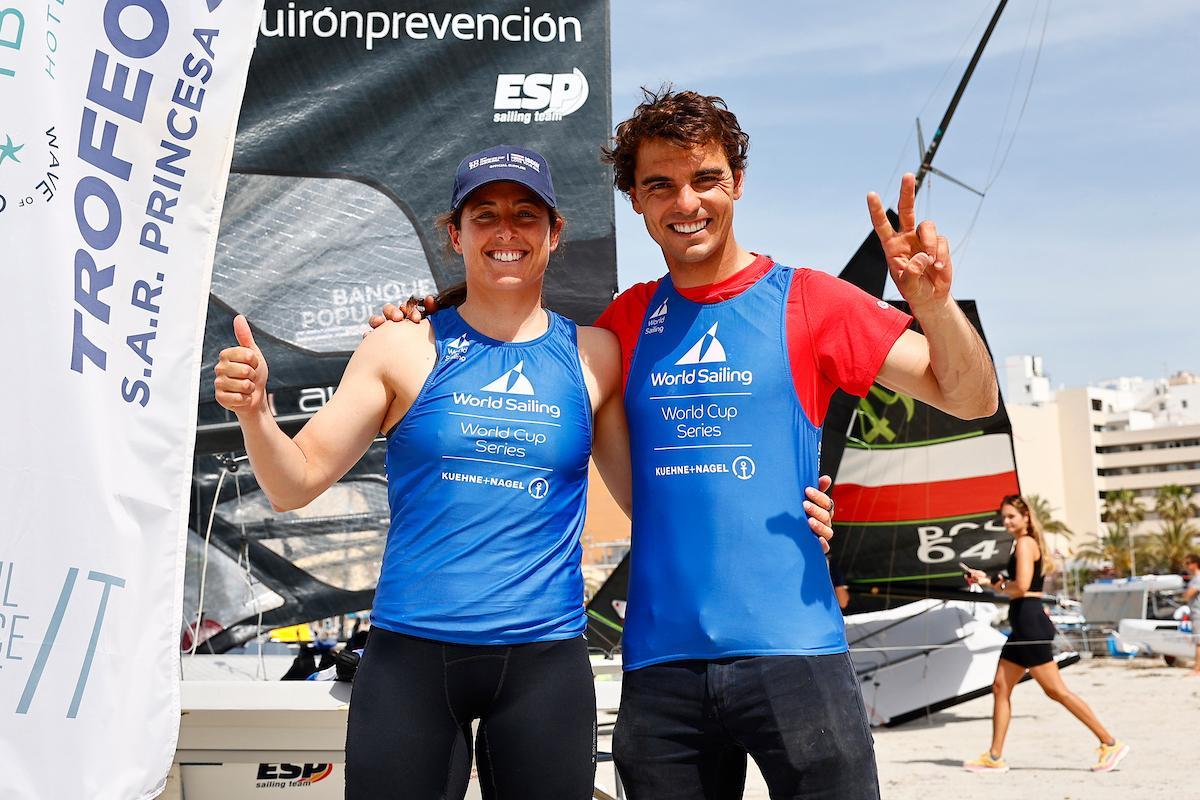 Jordi Xammar y Nora Brugma, plata de 470 Mixto en el Trofeo Princesa Sofía