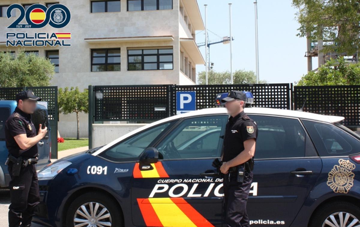 Una patrulla de la Policía Nacional.