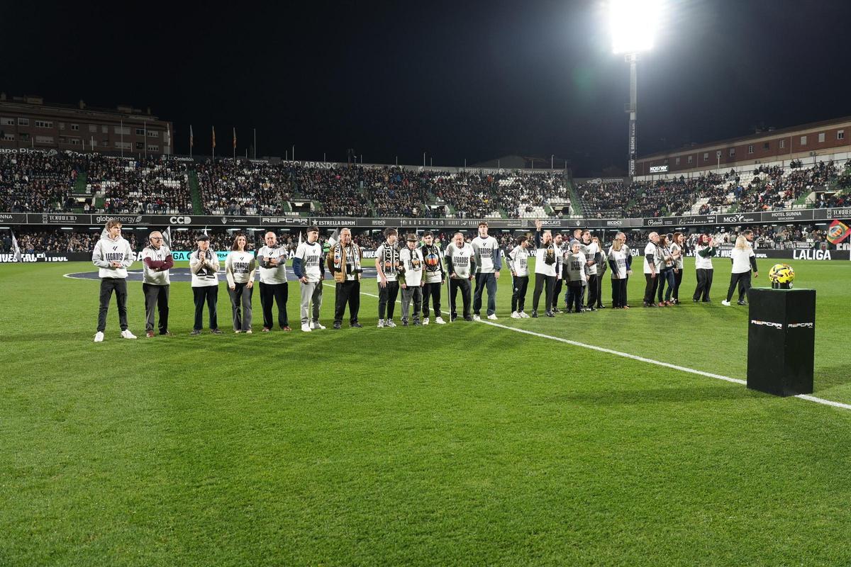 Galería | Las mejores imágenes de la afición y los homenajes del Castellón-Leganés