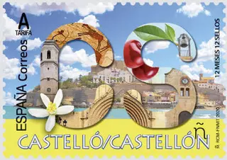 Este pueblo de Castellón aparece en los nuevos sellos de Correos