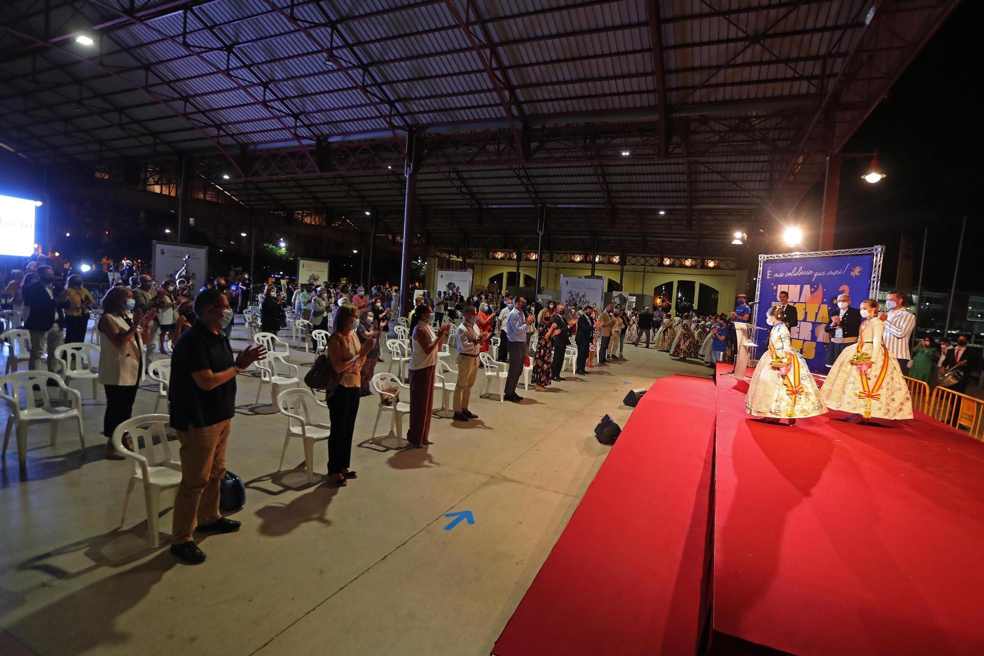 Inauguración de la Festa per a Tots de las Fallas de Especial con medidas de seguridad