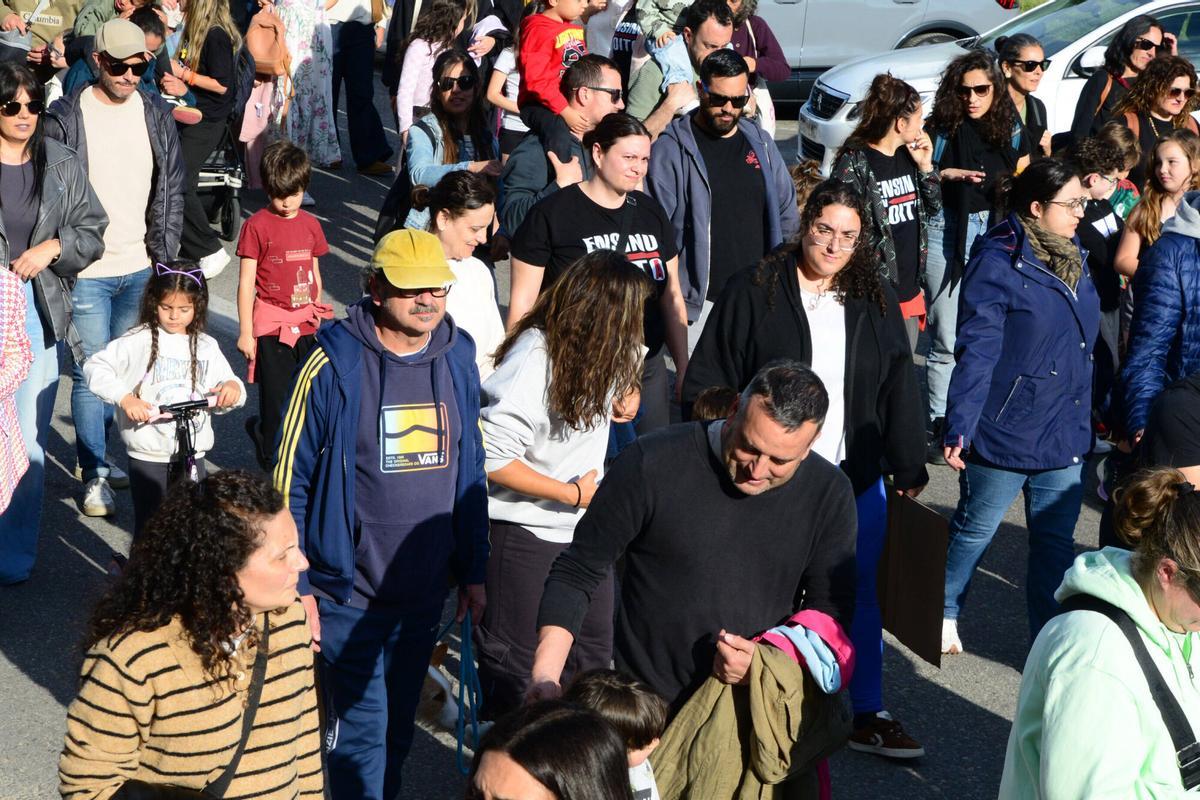 La comunidad educativa también clama en Cangas La comunidad educativa también clama en Cangas