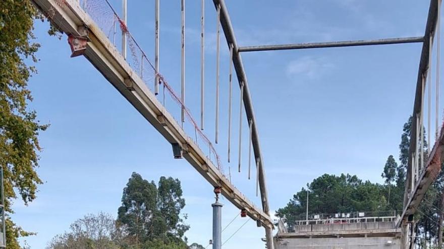 La Xunta inicia la cimentación del nuevo puente de Santa Marta