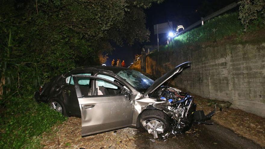 Estado del coche que causó el accidente // NICK