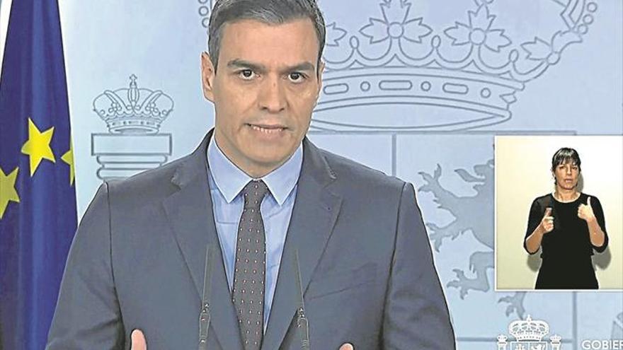 Pedro Sánchez propone ampliar el estado de alarma otros 15 días