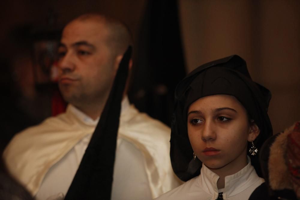 Procesión del Miércoles Santo en Gijón