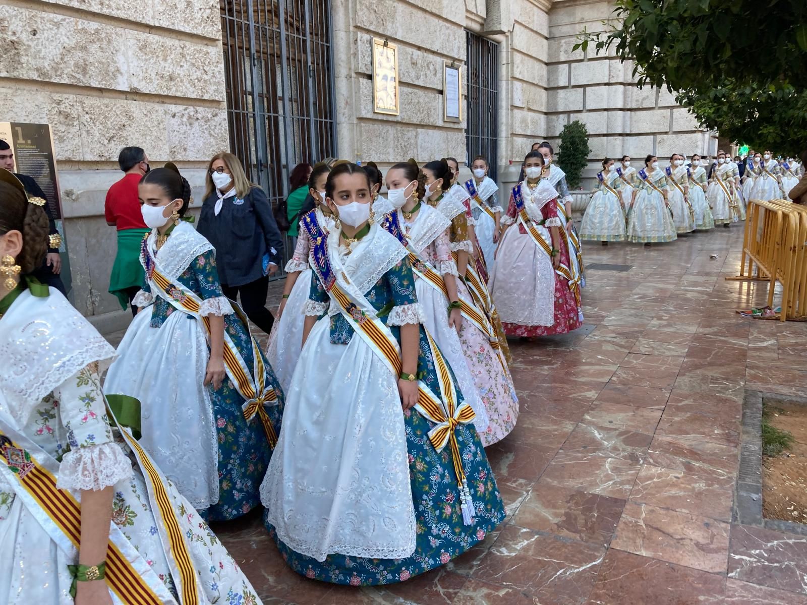 Fallas 2022. Palco del día 1. La ciudad, a sus pies