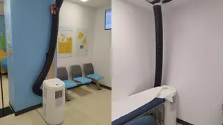 CSIF denuncia la “deficiente” climatización que sufre el área de Pediatría del Hospital Materno de Málaga