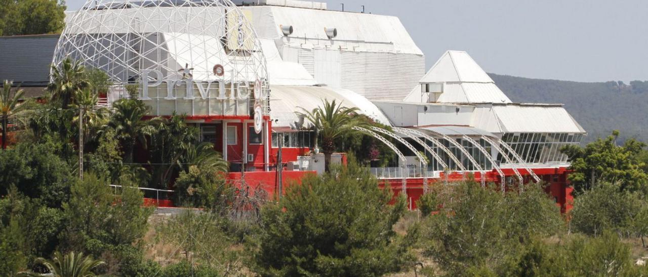 La discoteca Privilege, en la localidad de Sant Rafel, entre Vila y Sant Antoni. | VICENT MARÍ