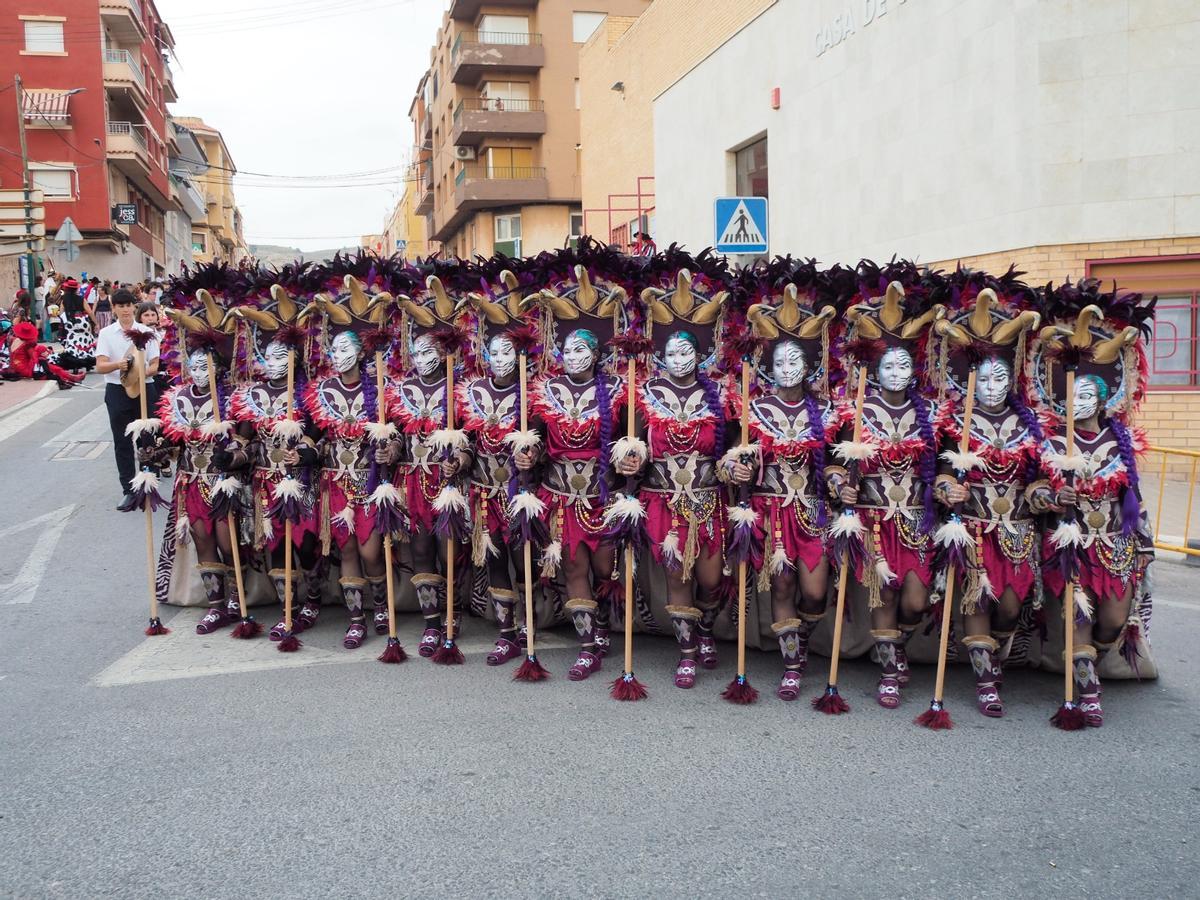La Entrada Mora de los Moros y Cristianos de Agost, en imágenes