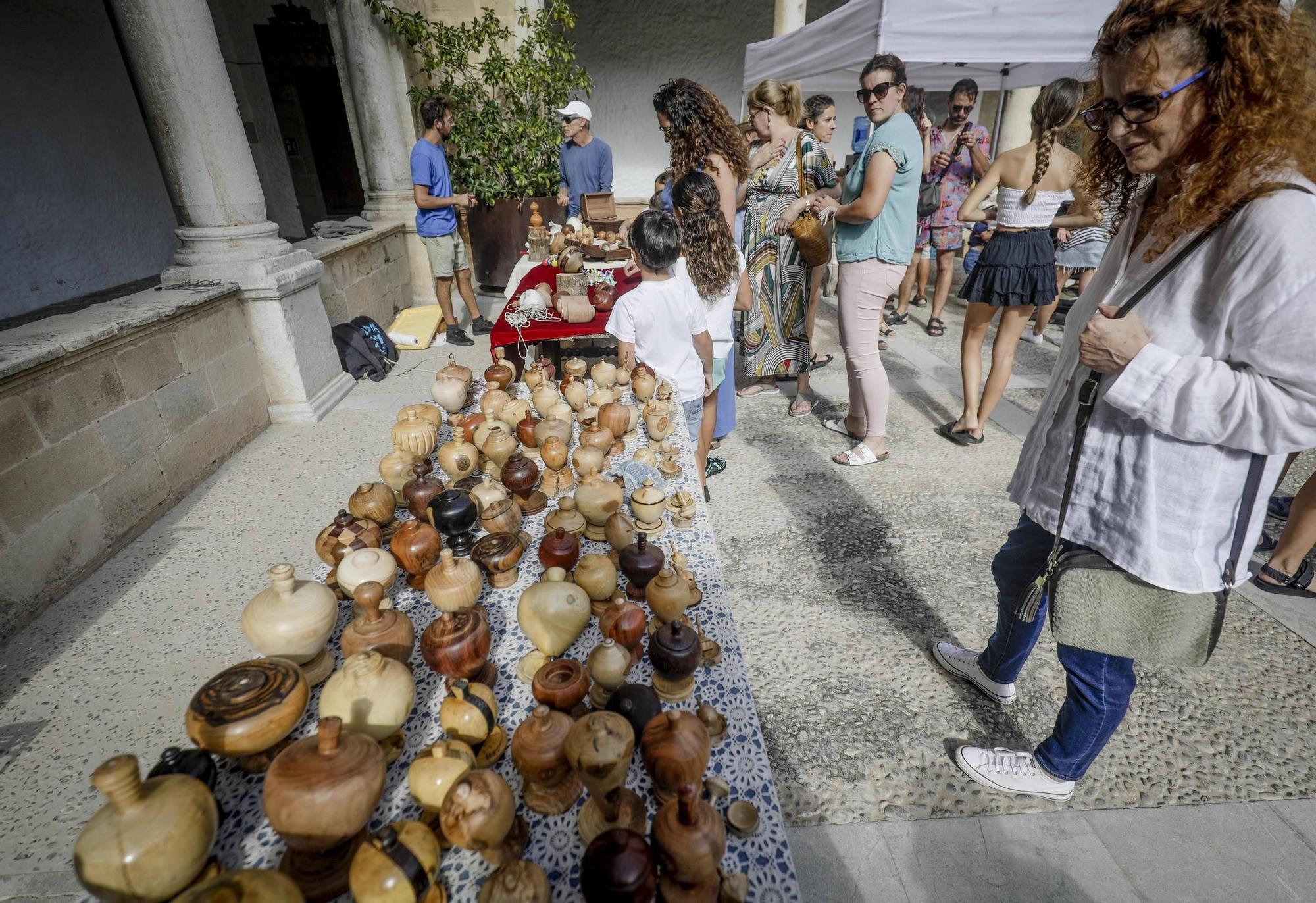 Fotos | Trobada de baldufes: El arte de la peonza triunfa en Pollença