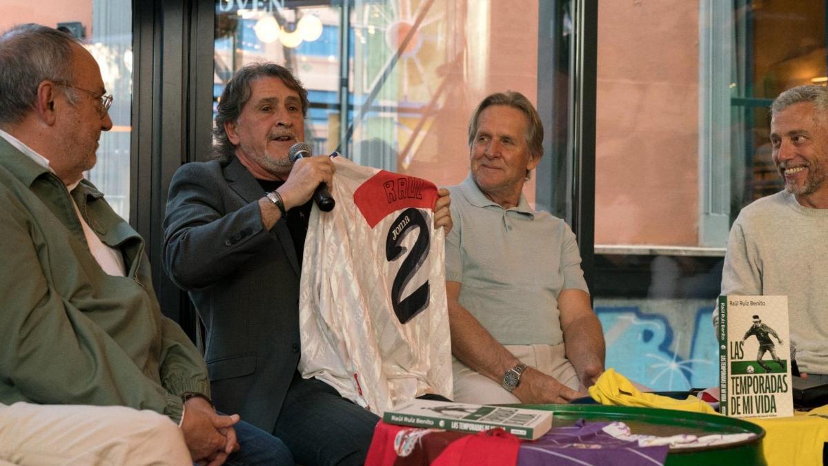 Raúl Ruiz, durante la presentación de su libro en Madrid