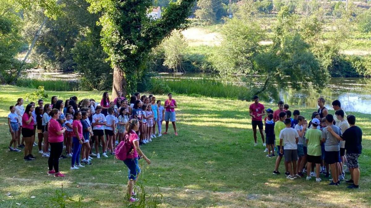 Participantes en el campamento.   | // FDV