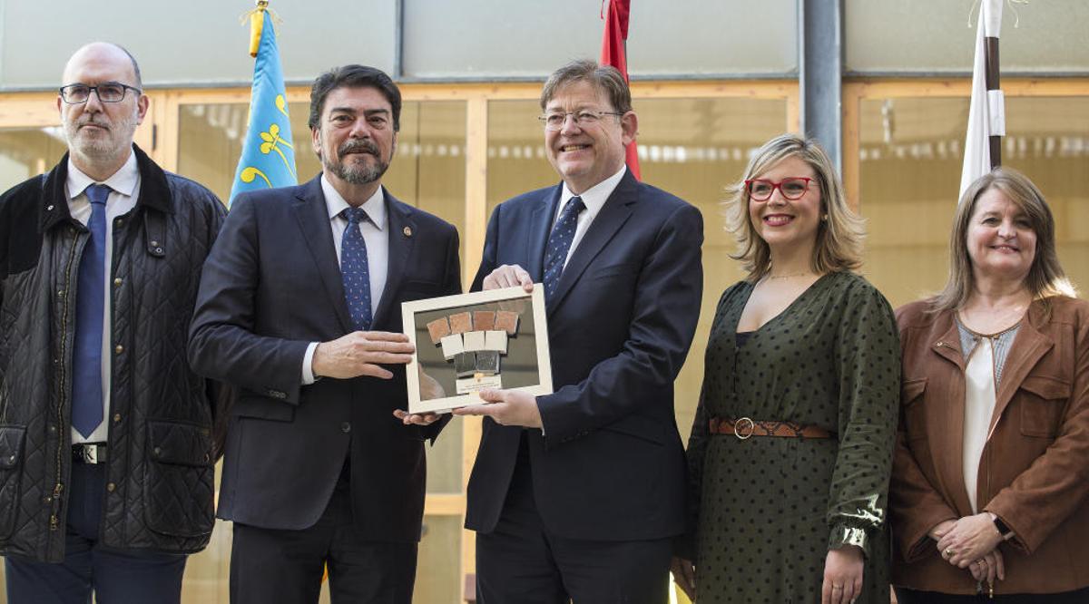 Recepción de Luis Barcala a Ximo Puig