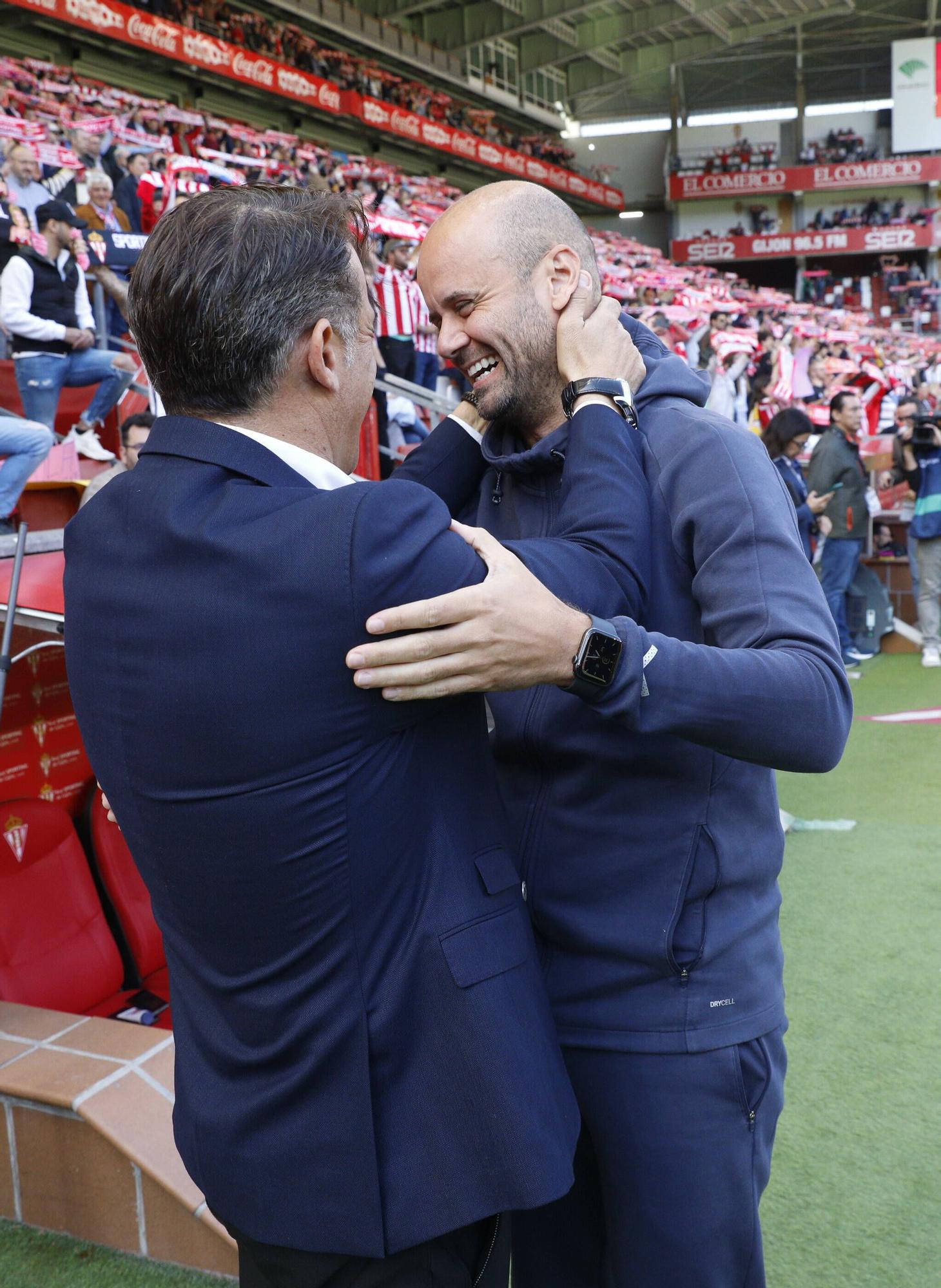 Así fue el encuentro entre el Sporting y el Alavés